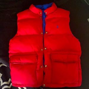 Polo Ralph Lauren reversible vest , size small
